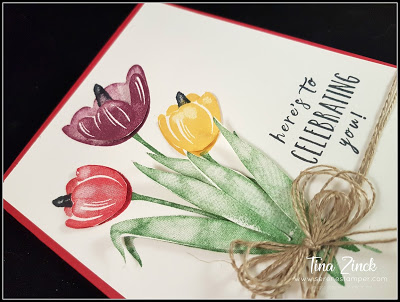 Tranquil Tulips card video