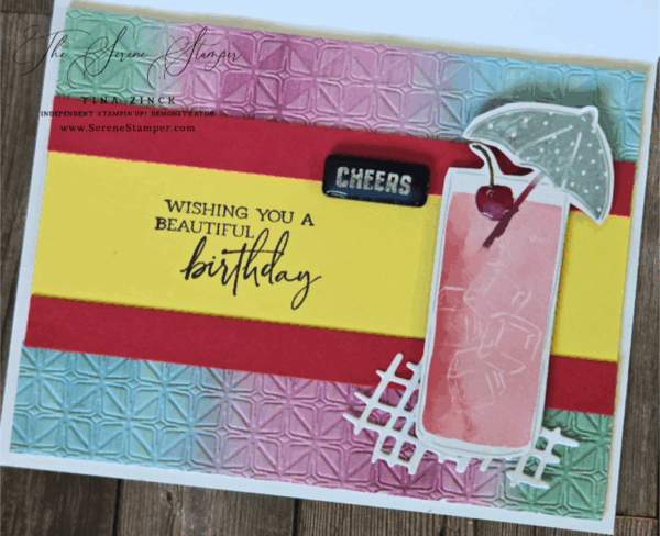 How to Make Gorgeous DIY Backgrounds with Ink, Water & Embossing ...