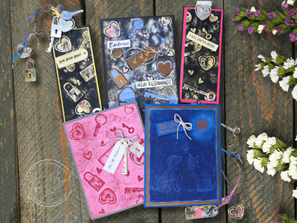 DIY Embossing Folders | Using Dies & Punches - Tina Zinck, Stamping ...